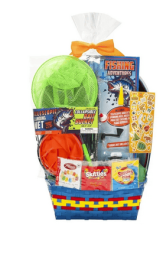 Easter Basket Gift Set Fishing Adventure with Candies