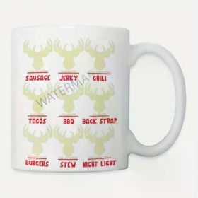 Funny Christmas Deer Bow Hunting Santa Men Women H 1074857 coffee mug 11oz PR