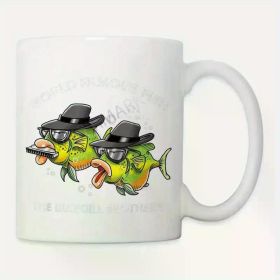 Funny Blues Music Bluegill Fish Musicians Fishing 529750 coffee mug 11oz AM