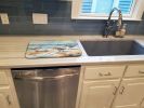 Sandpipers Hunting Dish Drying Mat Absorbent Dish Drying Mat Pad for Kitchen Counter Dish Drainer Mat for Countertop, 14 x 21", Multicolor
