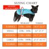 Dog Reflective Vest L Size Multiple Color Options with Hi Vis Fluorescent Visibility Helping to Safeguard Your Pet On Off Leash in Urban & Rural Areas