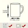 1pc, Fishing Dad 11oz Ceramic Coffee Mug for your daily drinking