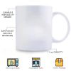 11oz Ceramic Fishing Mug, "Slingin' Poles Catchin' Souls" Humorous Jesus Fishing Cup, Insulated, Reusable, Machine