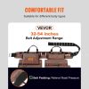 VEVOR 19 Pockets ool Belt, Adjusts from 32 Inches to 54 Inches, Polyester Heavy Duty Tool Pouch Bag, Detachable Tool Bag for Electrician, Carpenter