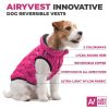 Dog Winter Coat XL Size Chest Size 33.4 In Lightweight Reversible Warm Dog Jacket Water Resistant Windproof Jacket Dog Coats for Medium Dogs Small & L