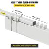 VEVOR Boat Trailer Guide-on, 40", 2PCS Steel Trailer Post Guide on, with LED-Lighted PVC Tube Covers, Mounting Hardware Included, for Ski Boat