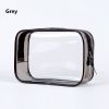 1pc Transparent PVC Bags; Clear Travel Organizer Makeup Bag Beautician Cosmetic & Beauty Case Toiletry Bag; Wash Bags