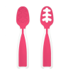 2Pcs Baby Spoons, Feeding Littles, Silicone Pre-Spoon for Kids