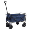 Collapsible Foldable Wagon Cart Beach Wagon Heavy Duty Utility Cart Utility Wagon Grocery Cart for for Camping Shopping Sports Gardeing Fishing Suppor